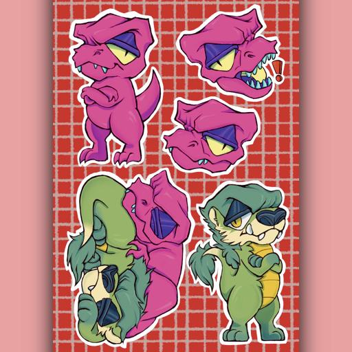 Стикер-пак - "Chibi pack"
